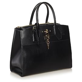 Louis Vuitton-Bolsa City Steamer MM preta Louis Vuitton-Preto