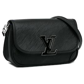 Louis Vuitton-Bolsa transversal Buci Epi preta Louis Vuitton-Preto