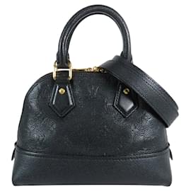 Louis Vuitton-Bolsa Satchel Neo Alma BB em Monograma Empreinte preto da Louis Vuitton-Preto