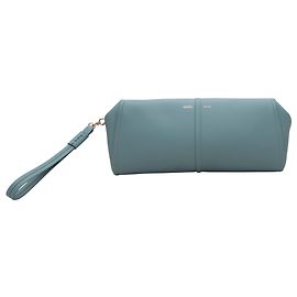Pochette Elsap en cuir bleu clair Max Mara Bleu