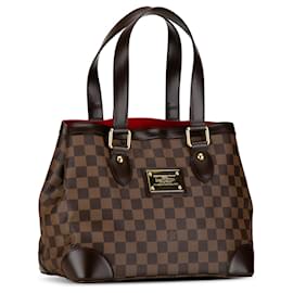 Louis Vuitton-Bolso Tote Hampstead PM Damier Ebene Louis Vuitton marrón-Castaño