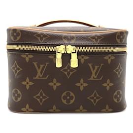 Louis Vuitton-Estuche de tocador mini Nice Monogram Louis Vuitton marrón-Castaño