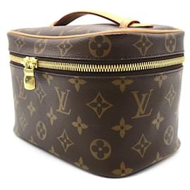 Louis Vuitton-Estuche de tocador mini Nice Monogram Louis Vuitton marrón-Castaño