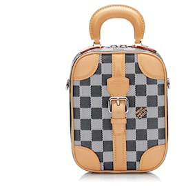 Louis Vuitton-Sacoche verticale Damier couleur grise Louis Vuitton-Autre