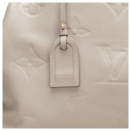 Louis Vuitton-Borsa Palais Giant in Monogram Empreinte bianco di Louis Vuitton-Bianco