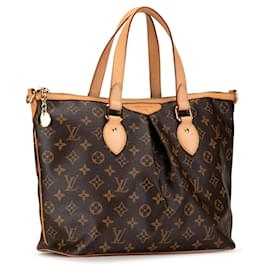 Louis Vuitton-Bolso Palermo PM Monograma Louis Vuitton marrón-Castaño