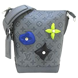 Louis Vuitton-Bolso cruzado Hobo Cruiser PM en Taurillon Monogram Louis Vuitton gris-Otro