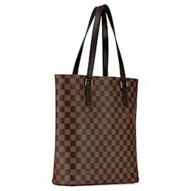 Louis Vuitton-Sac à épaule Louis Vuitton Damier Ebene Vavin GM marron-Marron