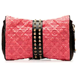 Louis Vuitton-Bolsa Clutch Coquette Monograma Louis Vuitton Rosa-Rosa