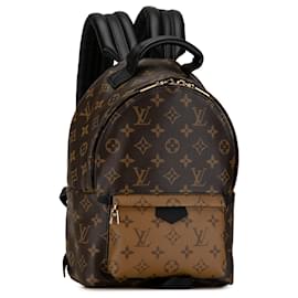 Louis Vuitton-Mochila Palm Springs PM Monogram Reverse Louis Vuitton marrón-Castaño