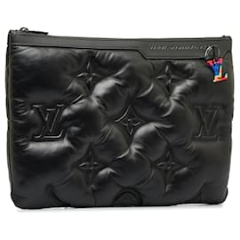 Louis Vuitton-Bolso A4 Puffer Monogram Louis Vuitton negro-Negro