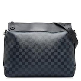 Louis Vuitton-Bolsa transversal Greenwich Damier Cobalt azul Louis Vuitton-Azul