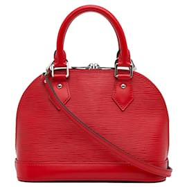 Louis Vuitton-Sac à main Epi Alma BB rouge Louis Vuitton-Rouge