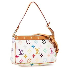 Louis Vuitton-Bolsa de ombro Pochette Accessoires Monogram Multicolore Louis Vuitton branca-Branco