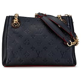 Louis Vuitton-Sac à épaule Surene BB en Monogram Empreinte bleu Louis Vuitton-Bleu