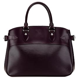 Louis Vuitton-Bolsa de mão Passy PM Epi Louis Vuitton roxa-Roxo