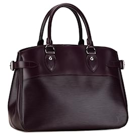 Louis Vuitton-Borsa a mano Passy PM Epi Louis Vuitton viola-Porpora