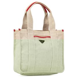 Prada-Cream Prada Canvas Tote-Cream