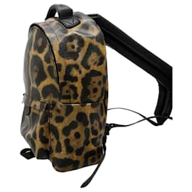 Louis Vuitton-Mochila Palm Springs PM Wild Animal de Louis Vuitton marrón-Castaño