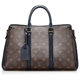 Louis Vuitton-Bolso Soufflot MM Monograma marrón Louis Vuitton-Castaño