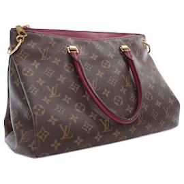 Louis Vuitton-Brown Louis Vuitton Monogram Pallas MM Satchel-Brown