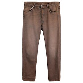 Jeans Vintage Acne Studios in cotone marrone Marrone Rosso