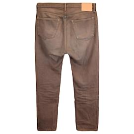 Acne-Acne Studios Vintage Jeans in Brown Cotton-Brown,Red