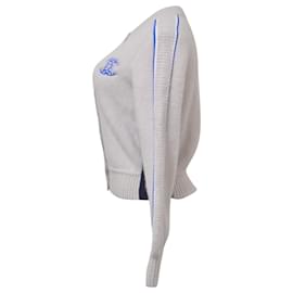 Chanel-Chanel Buttoned Cardigan in Grey Cashmere-Grey