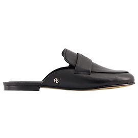 Corrine Mules - ANINE BING - Leder - Schwarz Schwarz