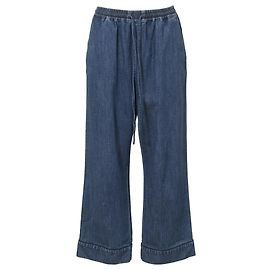 Valentino Garavani Valentino Drawstring Jeans in Blue Denim Blue Light blue