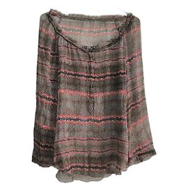 Tunique Isabel Marant en soie chiffon Multicolore