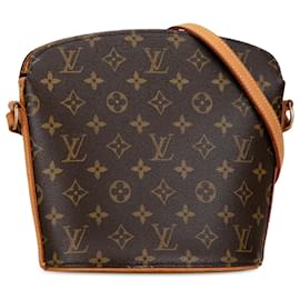 Louis Vuitton-Louis Vuitton Brown Monogram Drouot-Brown