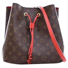 Louis Vuitton-Louis Vuitton Monograma Marrón Neonoe MM-Castaño