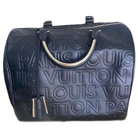 Louis Vuitton Speedy 30 (Noir) - Série Limitée Défilé de Mode Automne-Hiver 2008 Noir