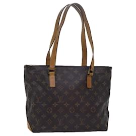 Louis Vuitton-LOUIS VUITTON Monogram Cabas Piano Tote Bag M51148 LV Auth 79261-Monogram