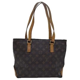 Louis Vuitton-LOUIS VUITTON Monogram Cabas Piano Tote Bag M51148 LV Auth 79261-Monogram