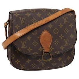 Louis Vuitton-LOUIS VUITTON Monogramm Saint Cloud GM Schultertasche M51242 LV Auth yb576-Monogramm