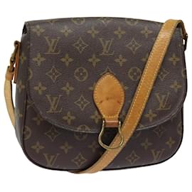 Louis Vuitton-LOUIS VUITTON Monogram Saint Cloud GM Schultertasche M51242 LV Auth 79391-Monogramm