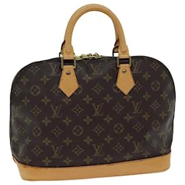 Louis Vuitton-LOUIS VUITTON Monogram Alma Hand Bag M51130 LV Auth ki4644-Monogram