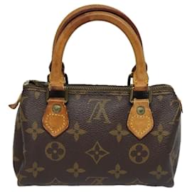 Louis Vuitton-LOUIS VUITTON Monogram Mini Speedy Hand Bag Vintage M41534 LV Auth 79450-Monogram