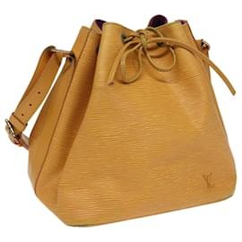 Louis Vuitton-LOUIS VUITTON Epi Petit Noe Sac à épaule Tassili Jaune M44109 LV Auth 79839-Autre