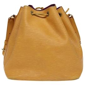 Louis Vuitton-LOUIS VUITTON Epi Petit Noe Bolsa de Ombro Tassili Amarelo M44109 LV Auth 79839-Outro