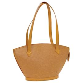 Louis Vuitton-LOUIS VUITTON Epi Saint Jacques Alças Longas Bolsa Amarela M52339 LV Auth 79836-Amarelo