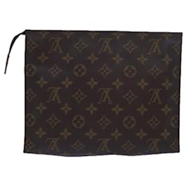 Louis Vuitton-LOUIS VUITTON Monogram Poche Toilette 26 Pouch M47542 LV Auth 79574-Monogram