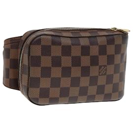 Louis Vuitton-LOUIS VUITTON Sac à épaule Geronimos Damier Ebene N51994 LV Auth 79841-Autre