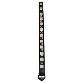 Guy Laroche belt in very good condition Black White Golden