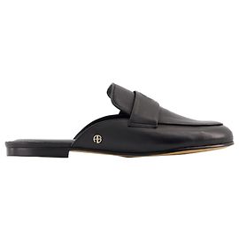 Corrine Mules - ANINE BING - Leder - Schwarz Schwarz