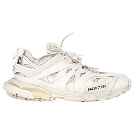 Baskets Track Balenciaga en polyuréthane crème Blanc Écru