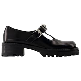 Versace-Derbies - Versace - Couro - Preto-Preto