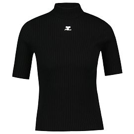 Courreges Reedizione T-shirt Jumper - Courrèges - Cotone - Nero Nero